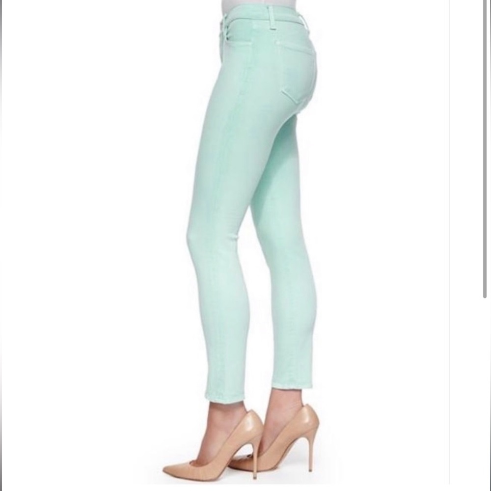 J Brand Nirvana Mint Skinny Jeans sz 26
